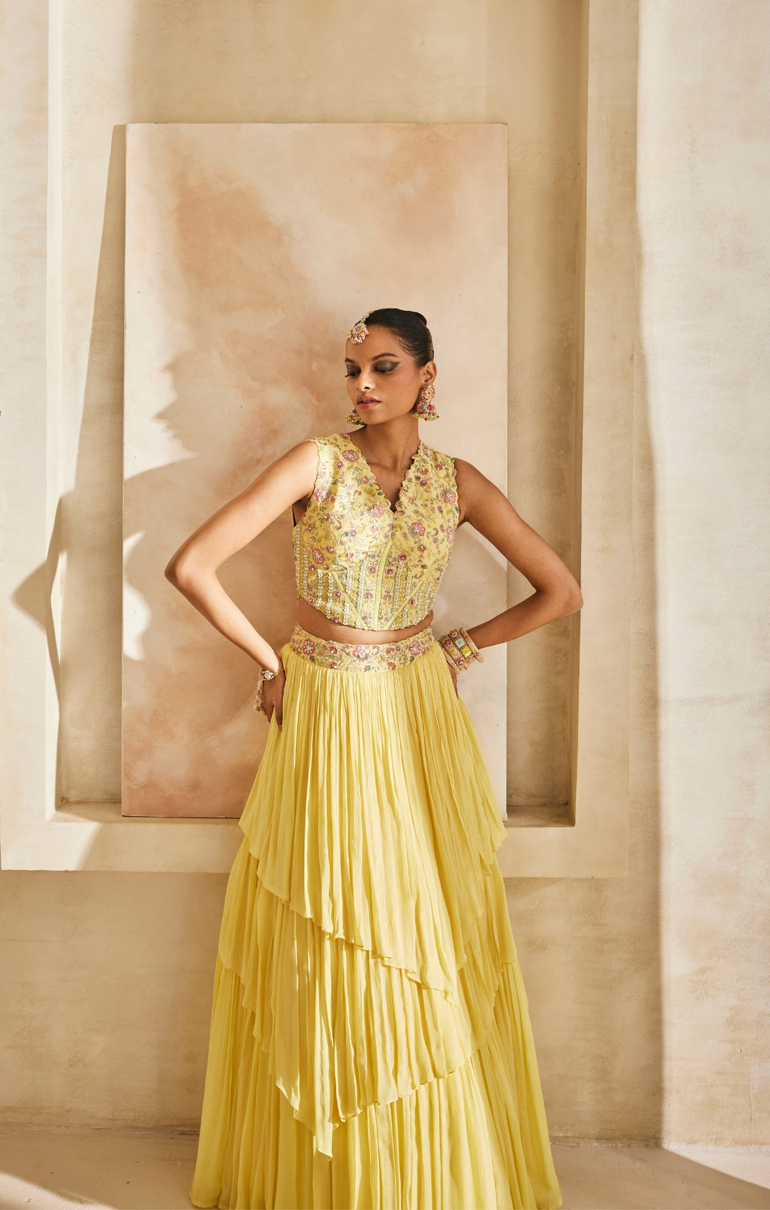 Kanak lehenga set