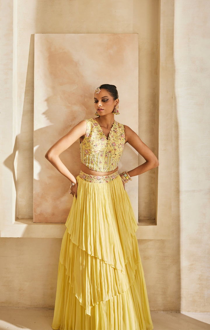 Kanak lehenga set
