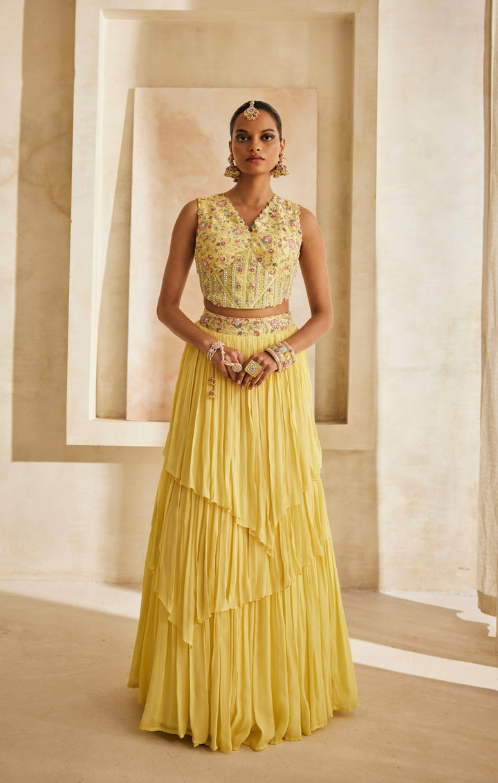 Kanak lehenga set