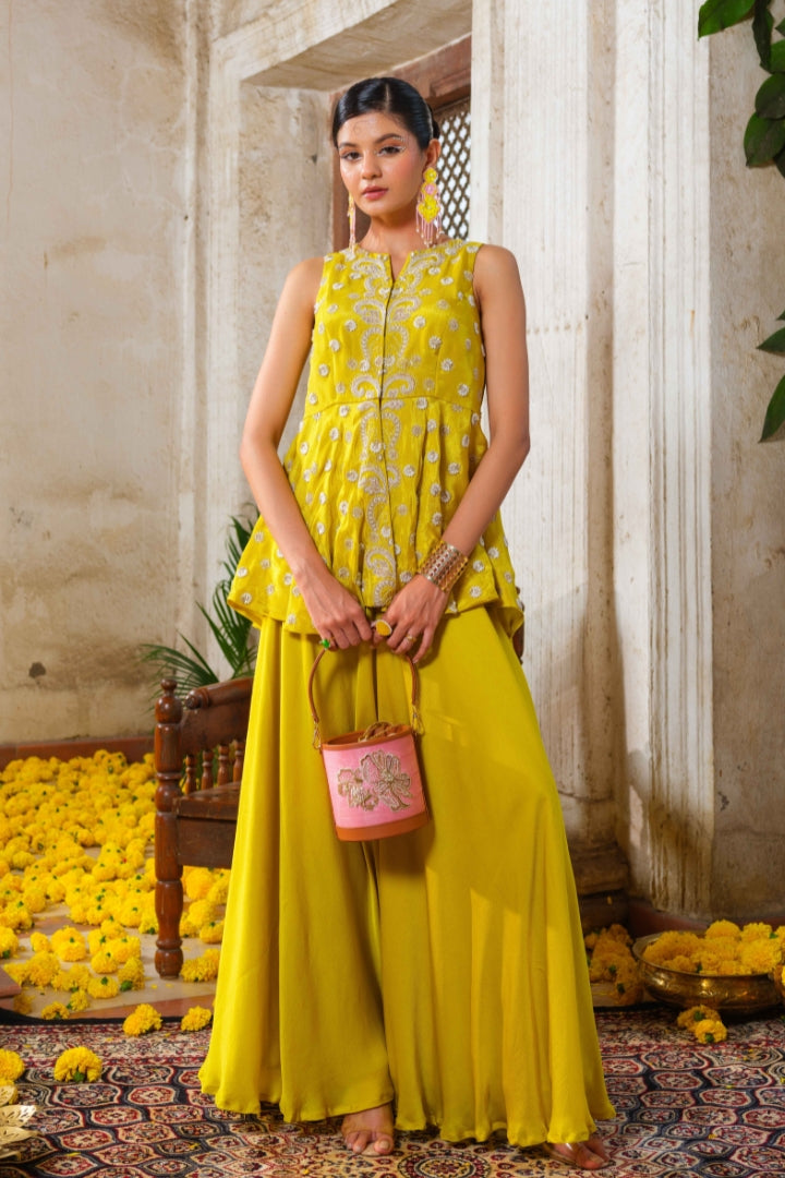 Chandini peplum set