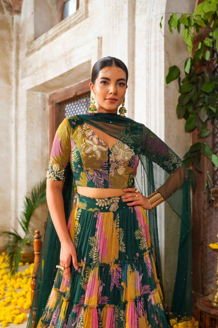 Heera lehenga set