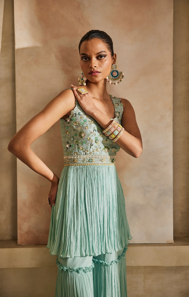 Vaani peplum set