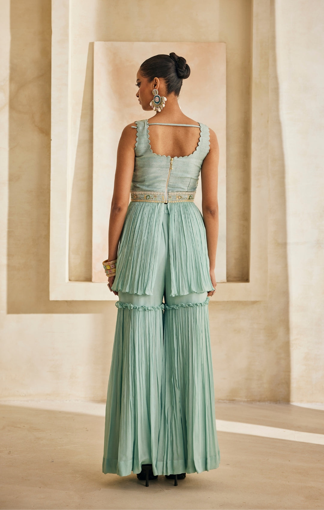 Vaani peplum set