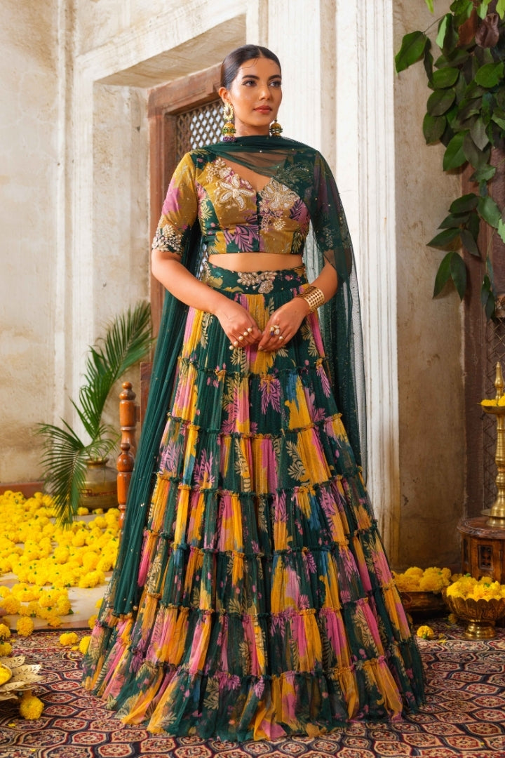 Heera lehenga set