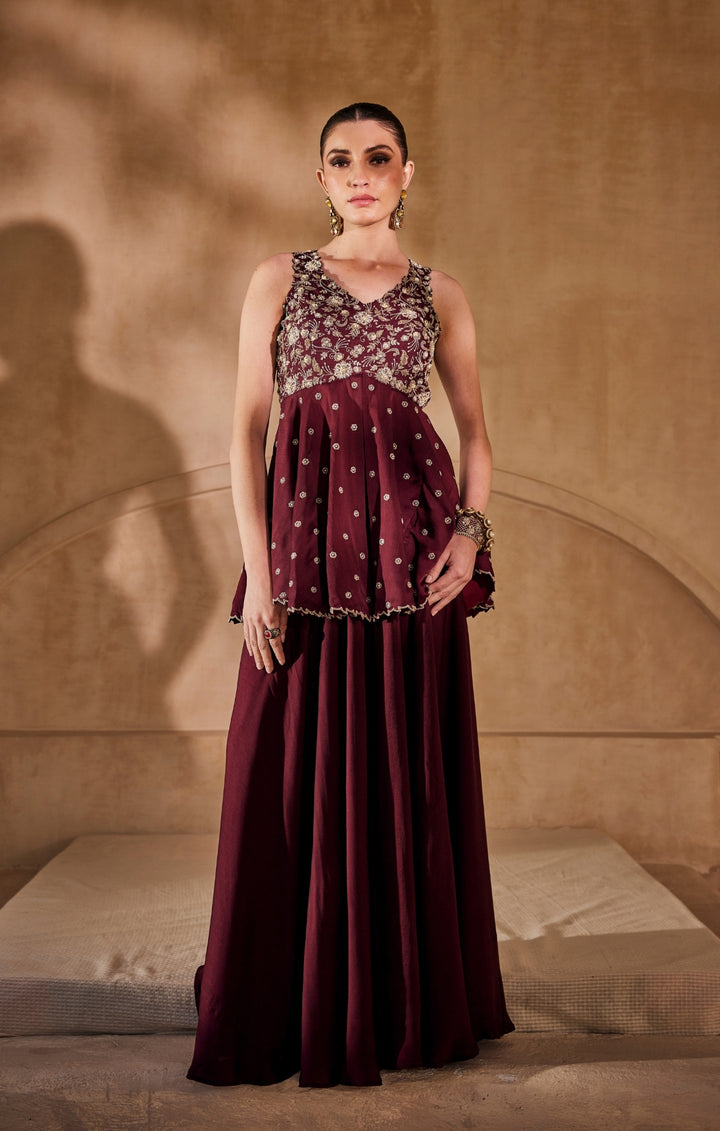 Viraasat peplum set