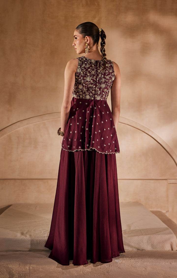 Viraasat peplum set