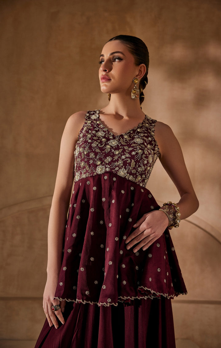 Viraasat peplum set