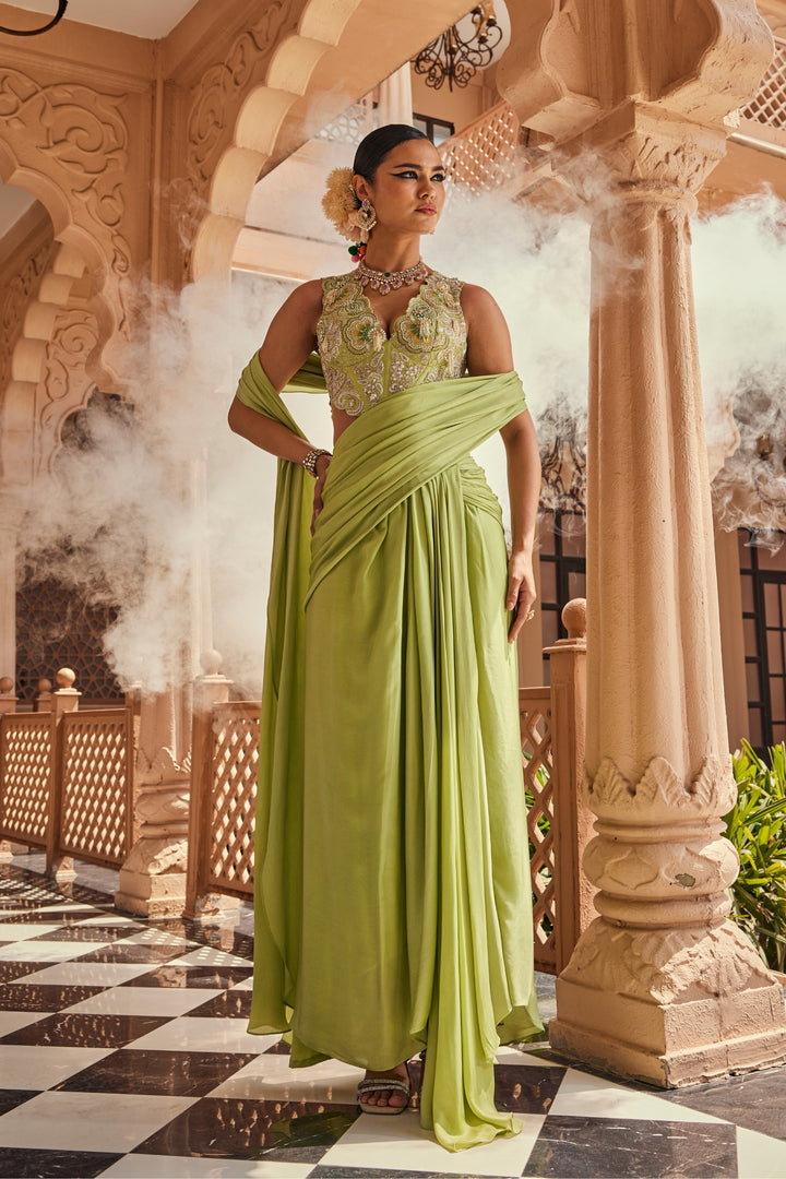 Dara saree set