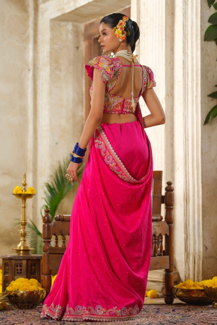 Tarali saree set