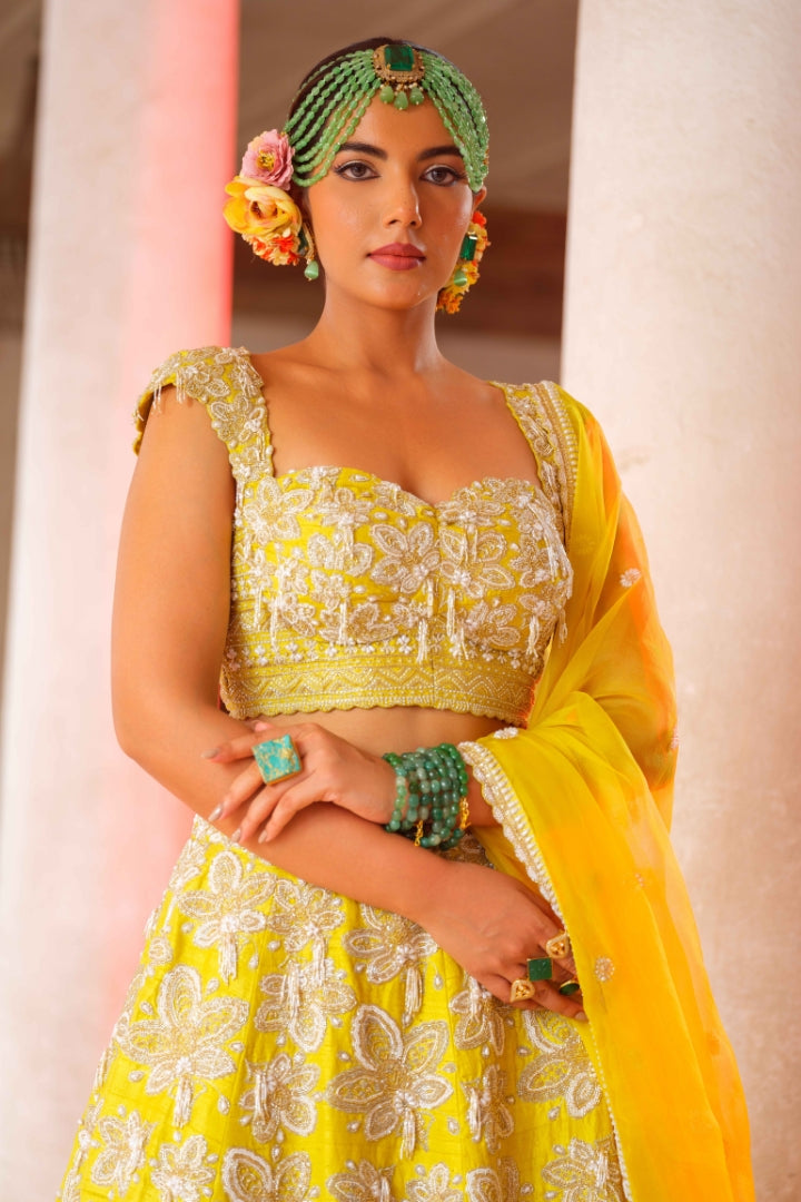 Chandini lehenga set
