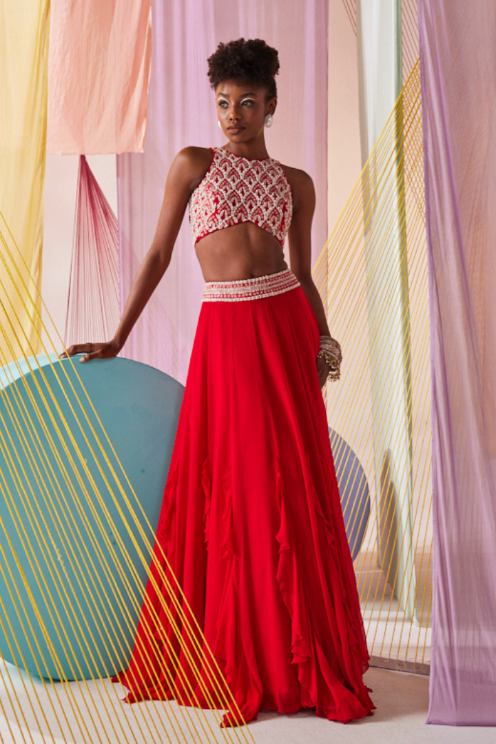 Anaisa lehenga set