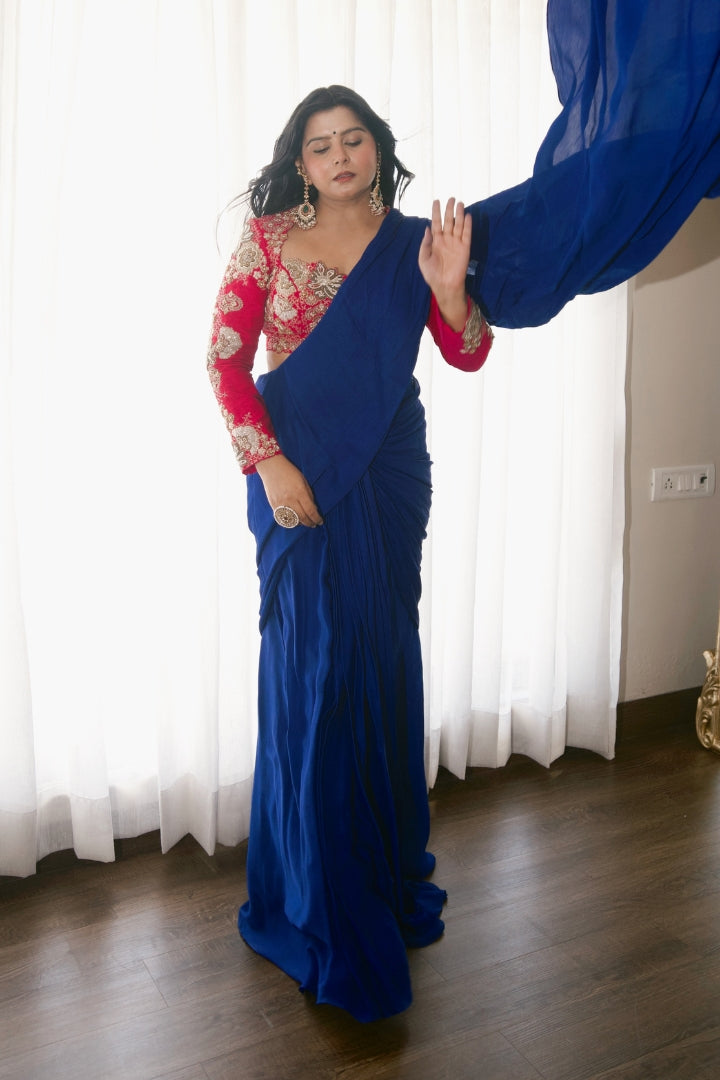 Radhika bhardwaj In Saloni Saree Set
