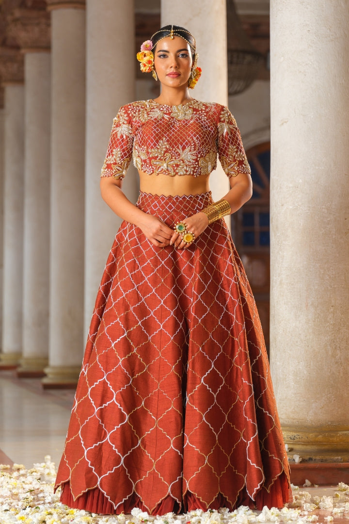 Adhira lehenga set
