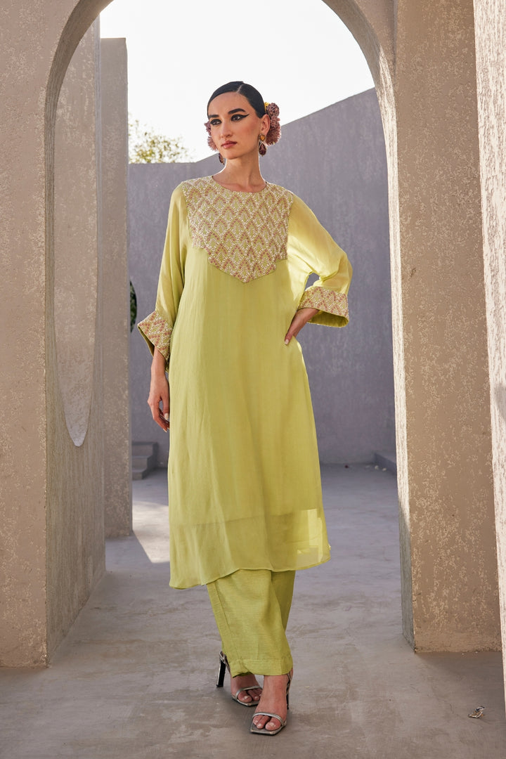 Pranjal Kaftan Set