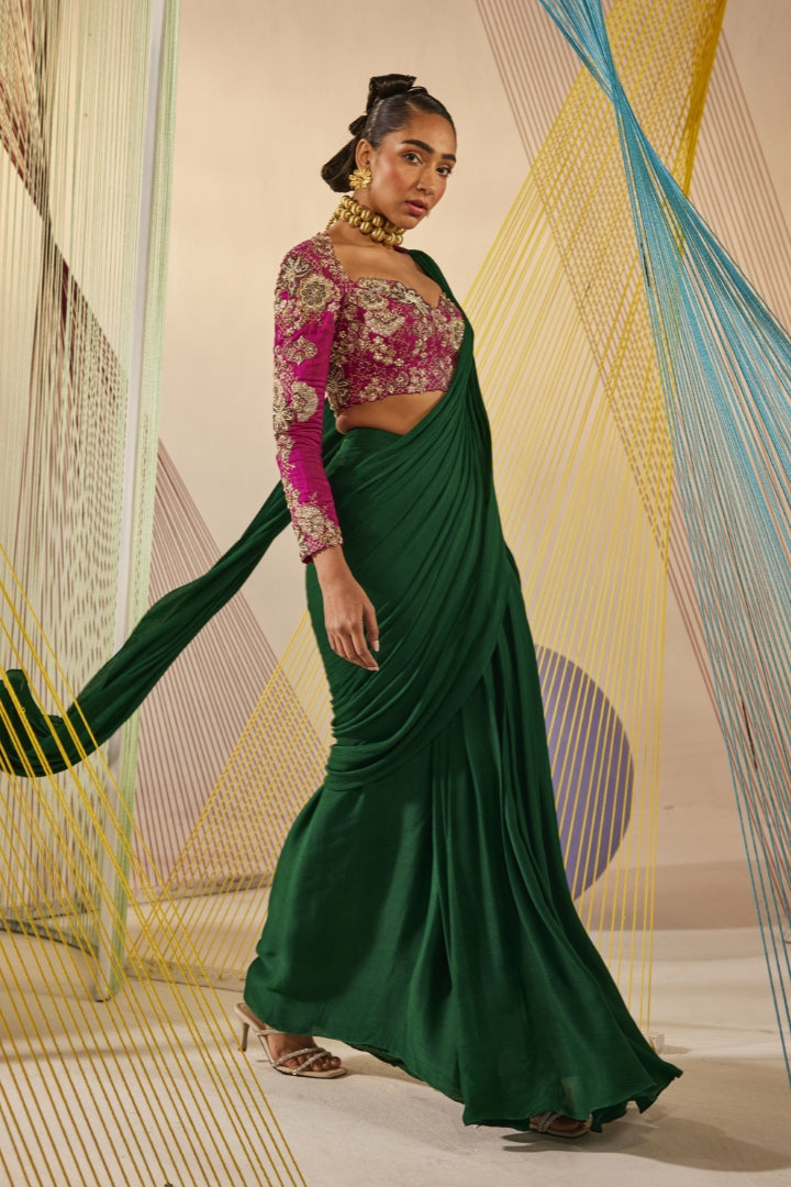 Saloni saree set