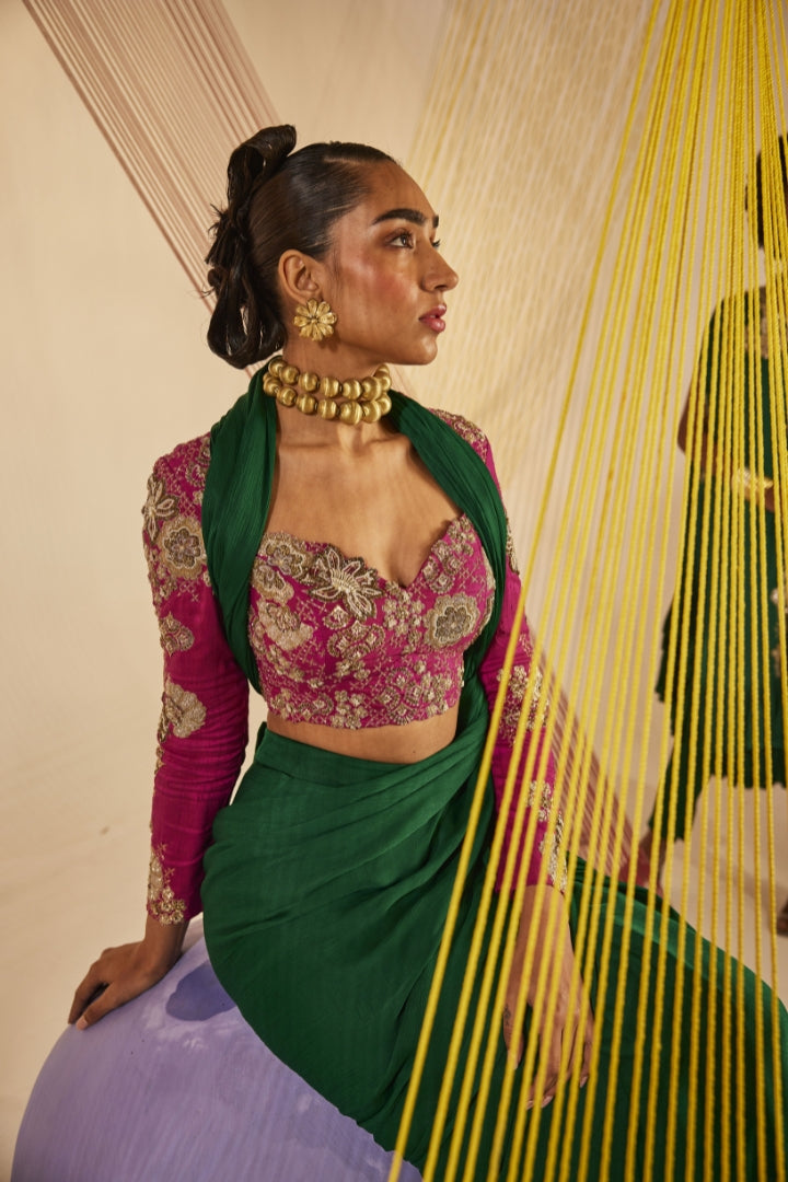 Saloni saree set