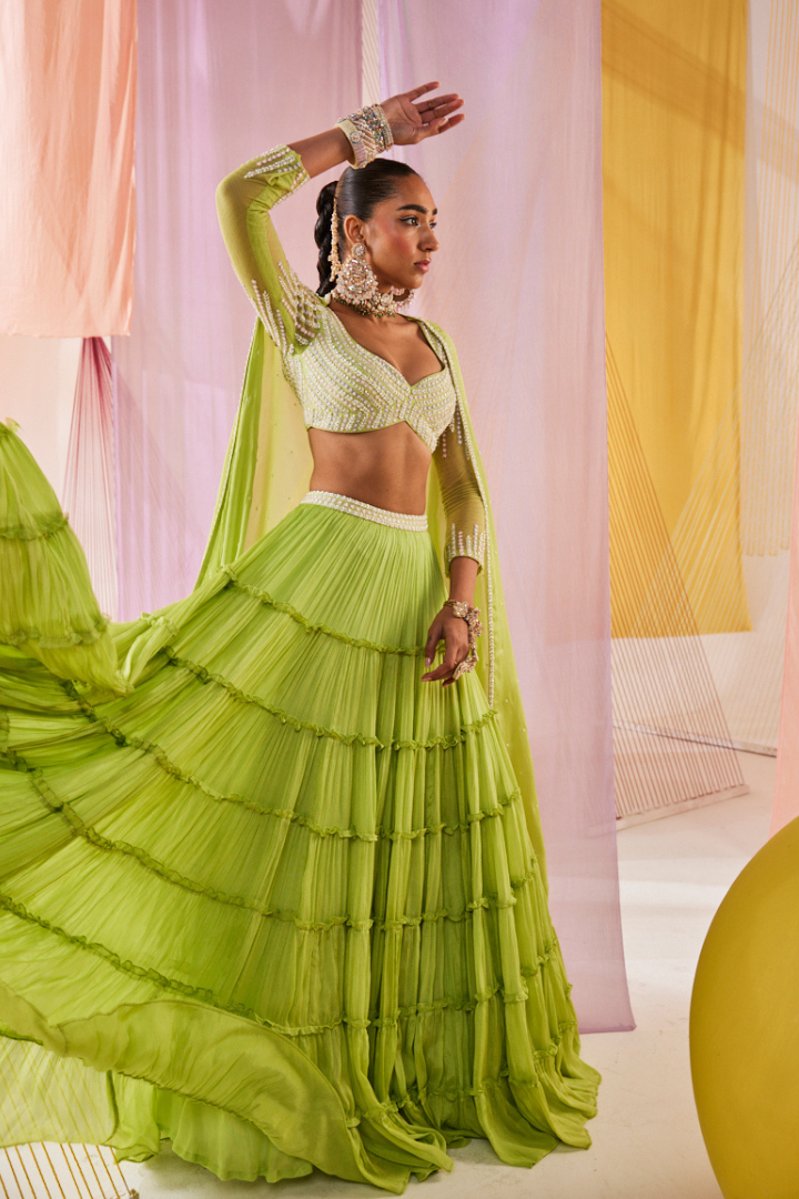 Meera lehenga set