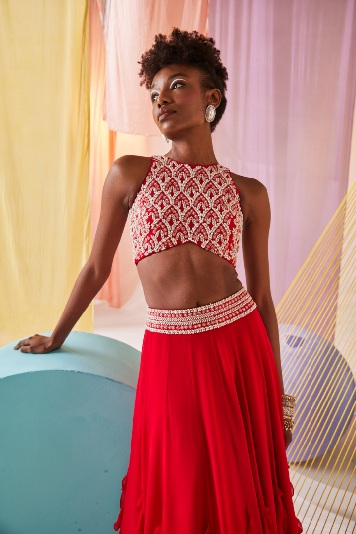 Anaisa lehenga set