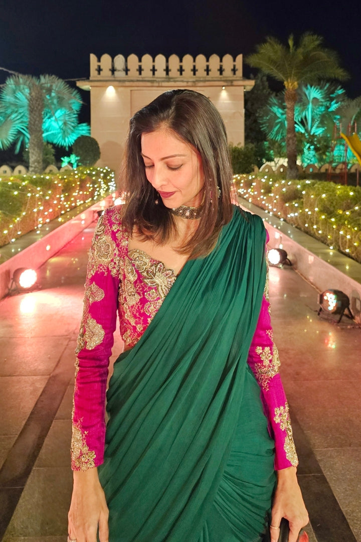 Shweta Malpani In Saloni Saree Set