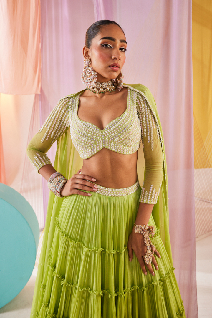 Meera lehenga set