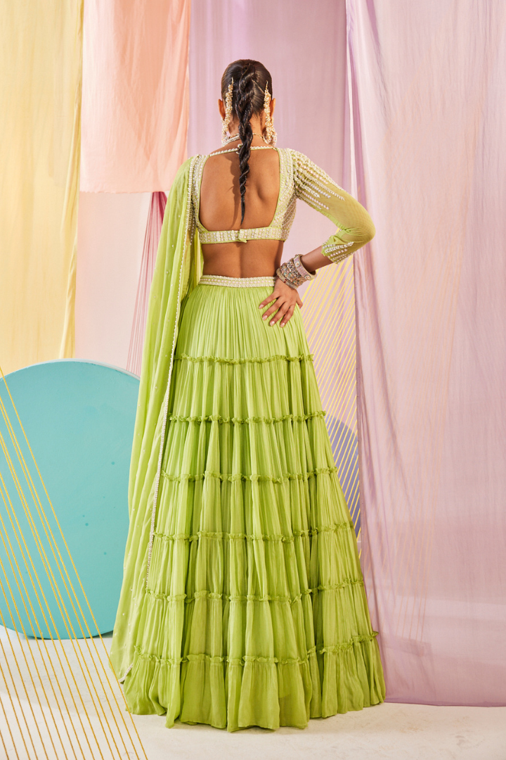 Meera lehenga set
