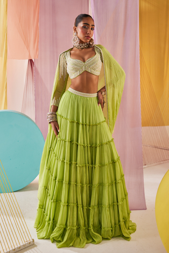 Meera lehenga set