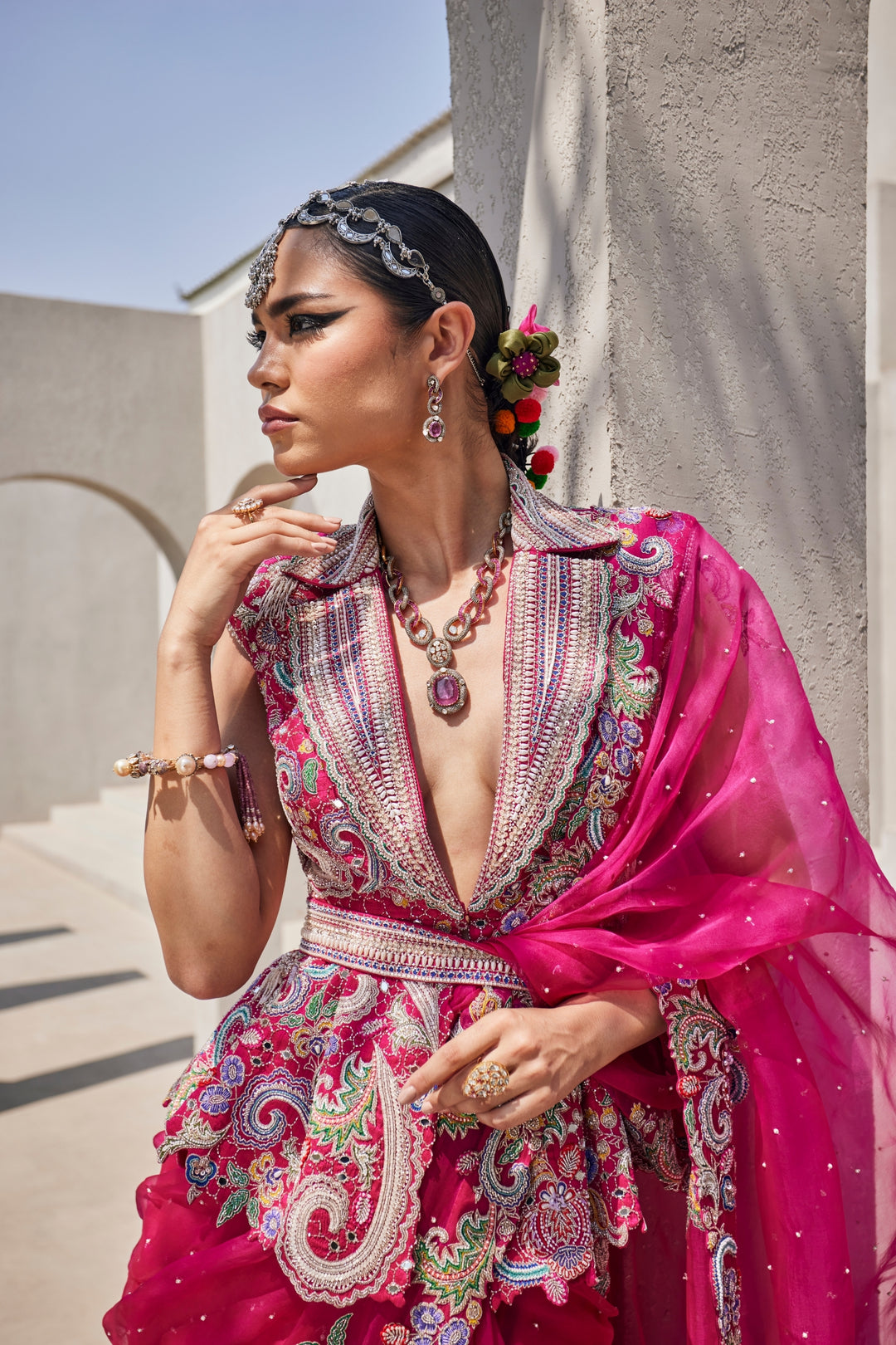 Nadia Saree Set