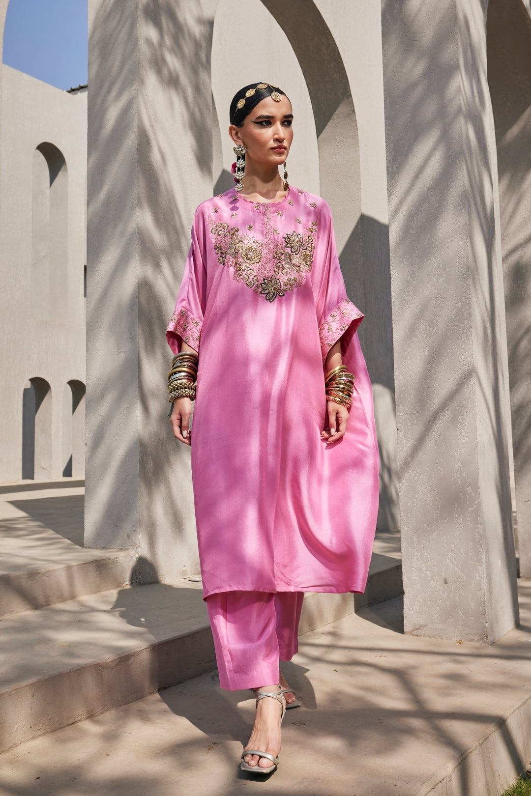 Gulaab Kaftan Set