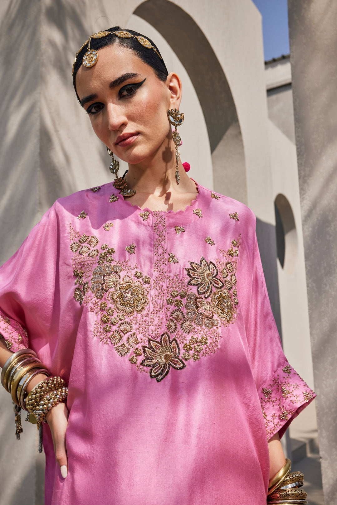 Gulaab Kaftan Set