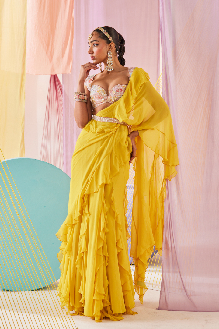 Maeva saree set