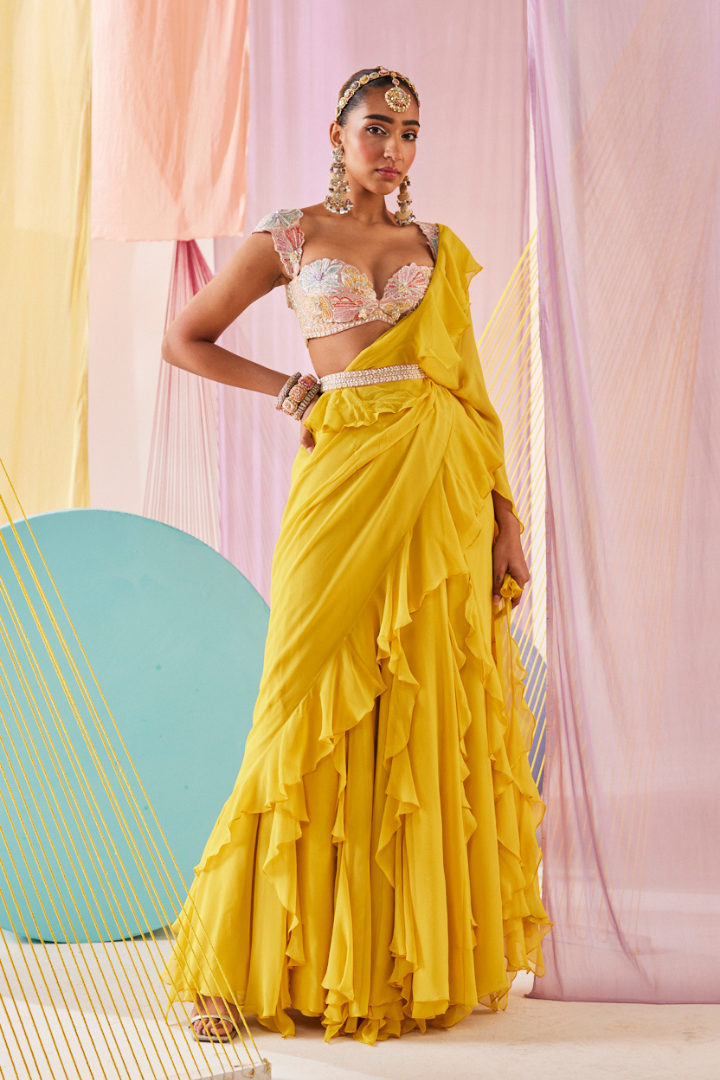 Maeva saree set