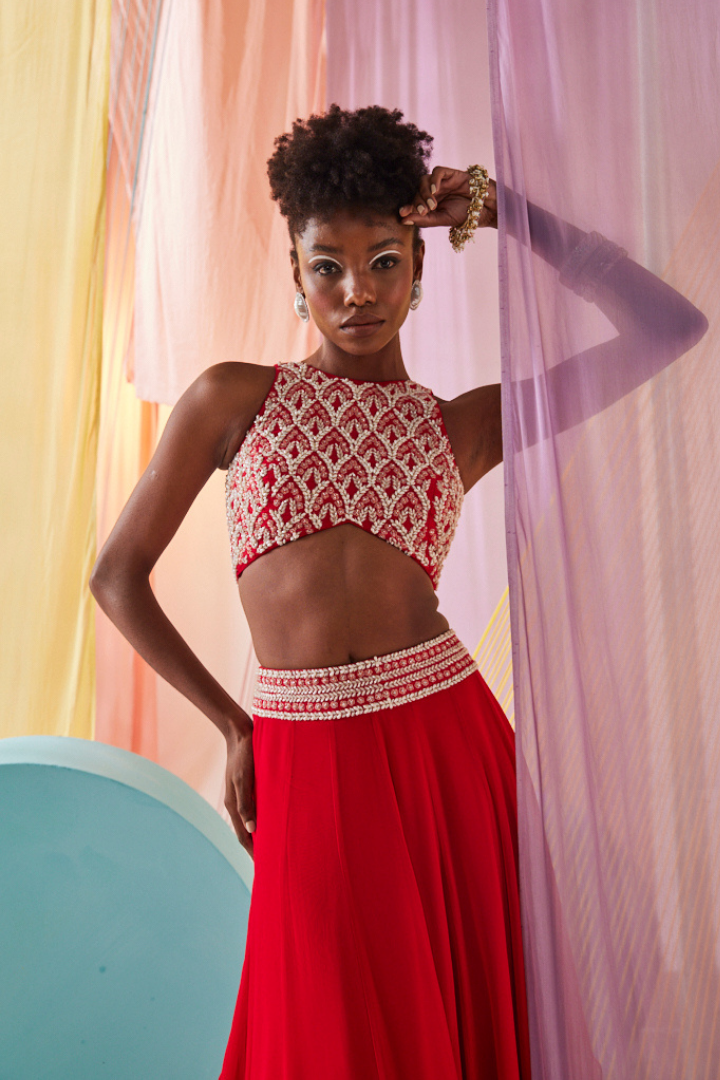 Anaisa lehenga set