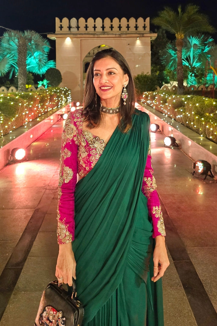 Shweta Malpani In Saloni Saree Set