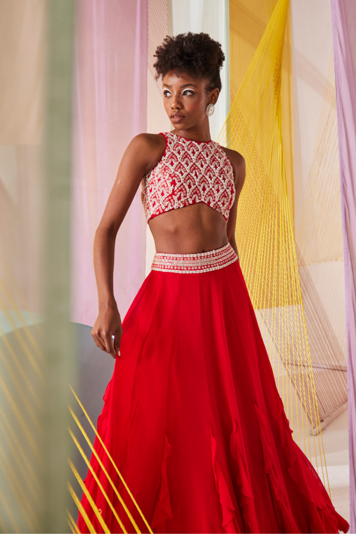 Anaisa lehenga set