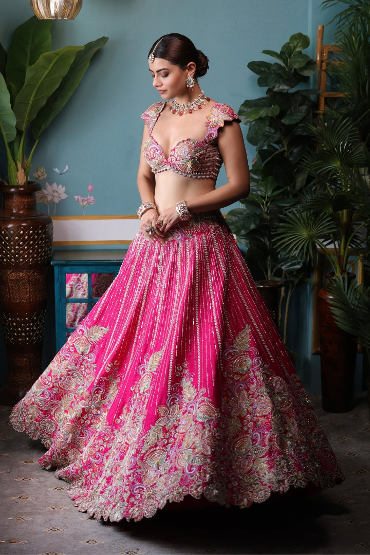 Niharika Sood In Raha Lehenga Set