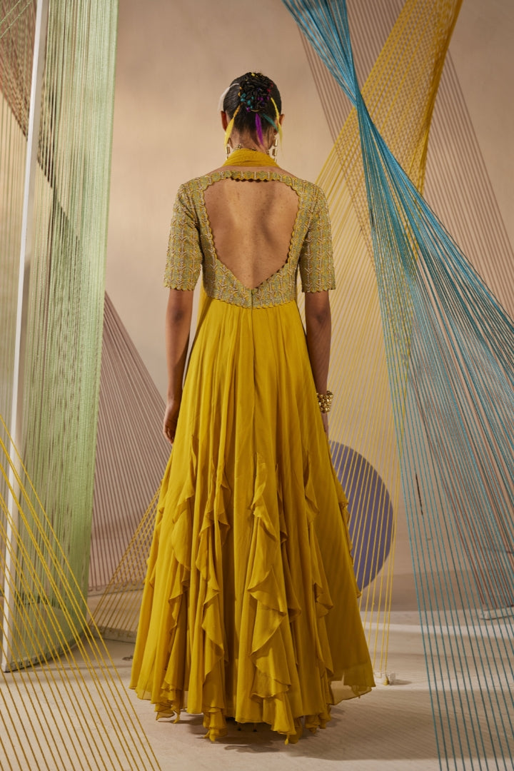 Aina anarkali set