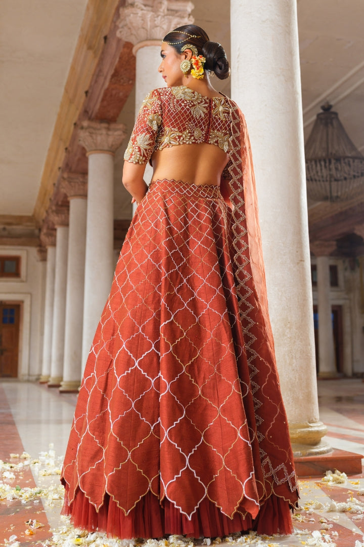 Adhira lehenga set