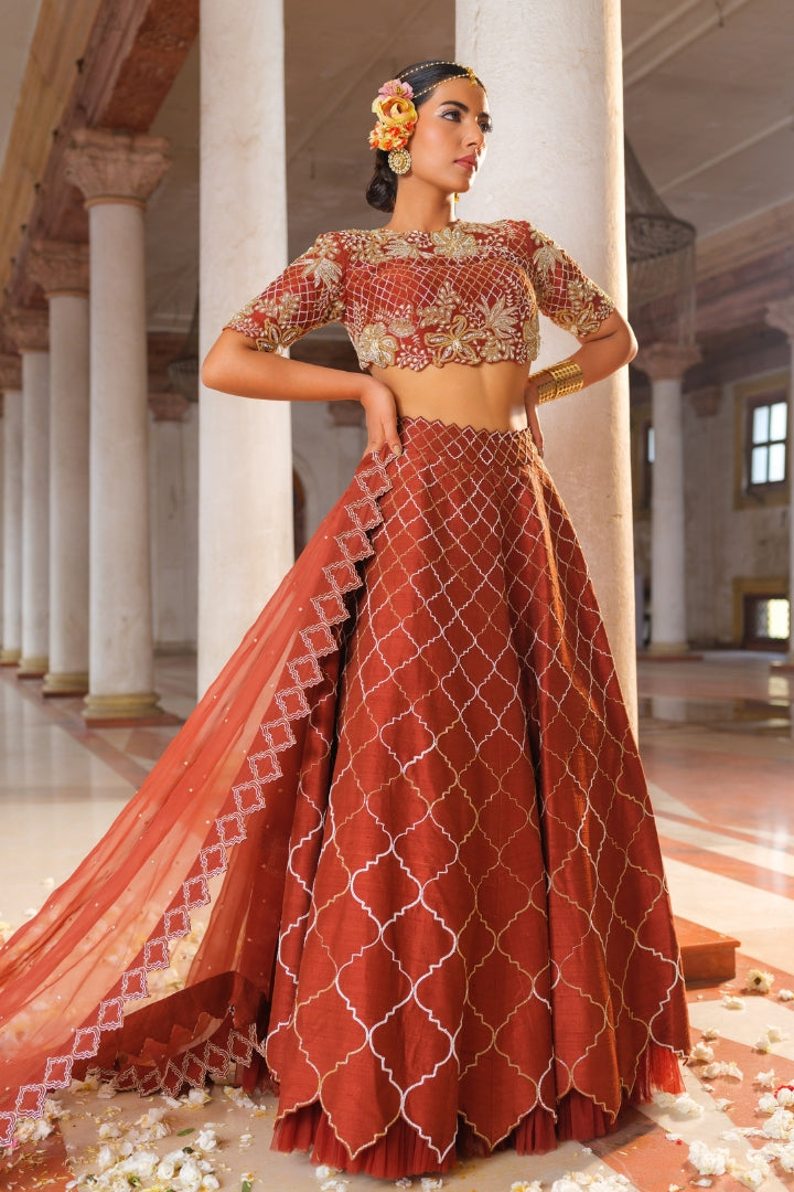 Adhira lehenga set