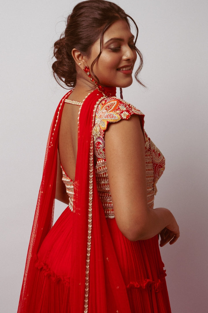 Praneeta Patnaik In Aksha Anarkali Set