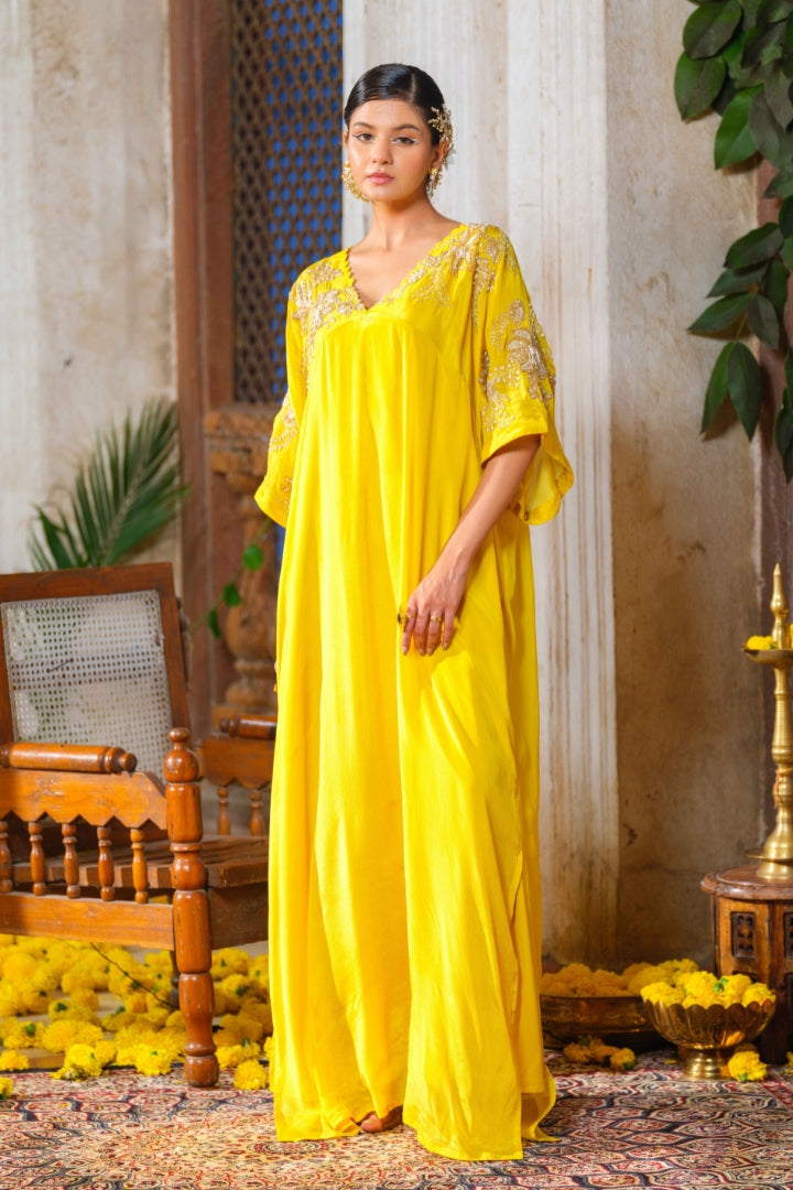Sanya kaftan dress