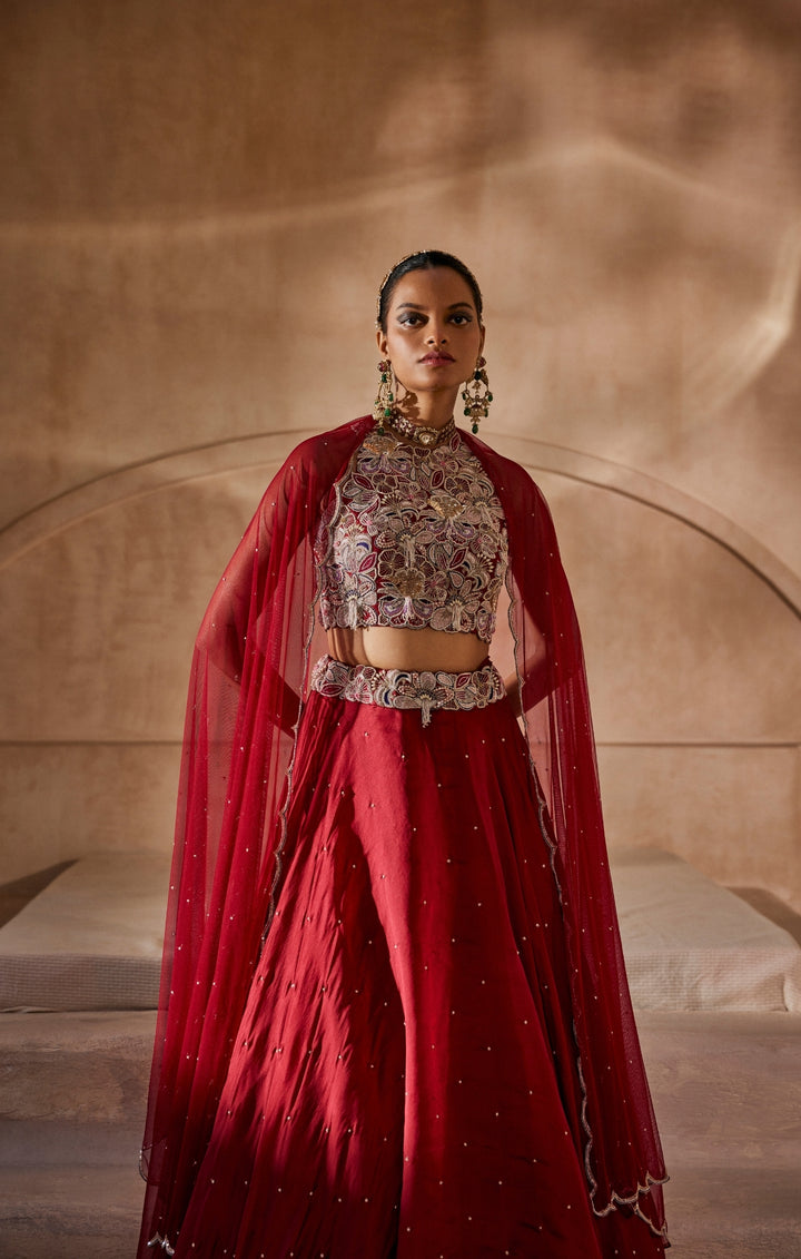 Aangan lehenga set