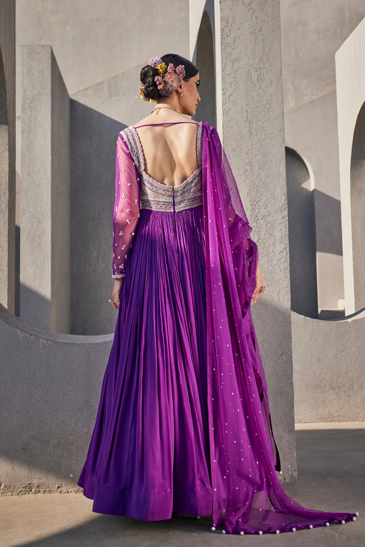 Tithira Anarkali set