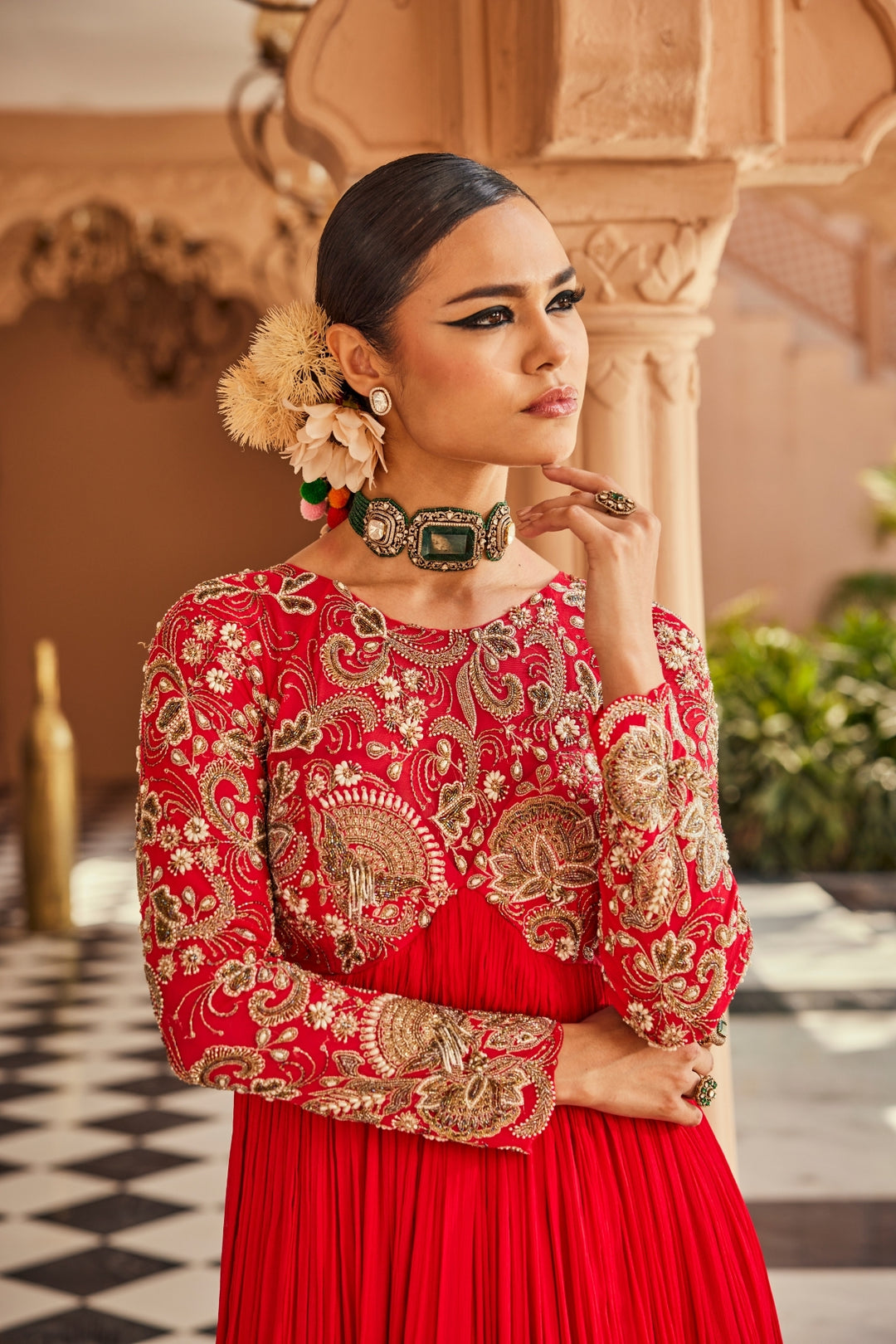 Aaina Anarkali Set