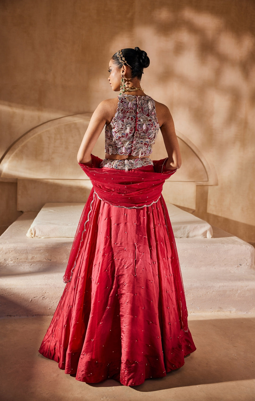 Aangan lehenga set