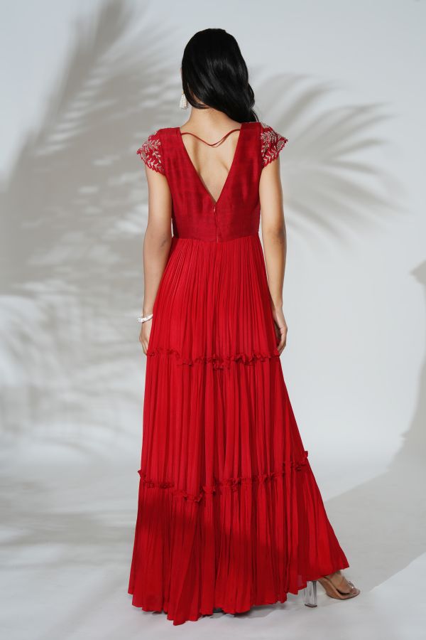 lal gown