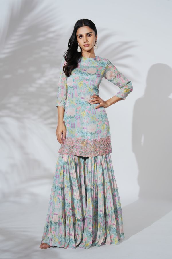 neela sharara set