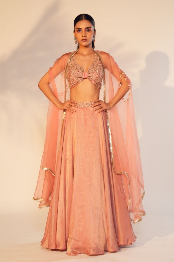 parijat lehenga set