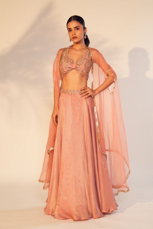 parijat lehenga set