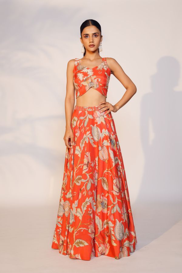 lalee lehenga set