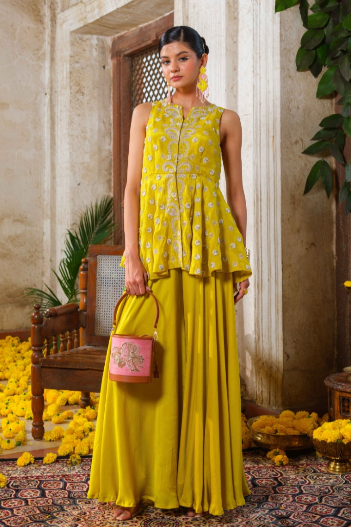 Chandini peplum set